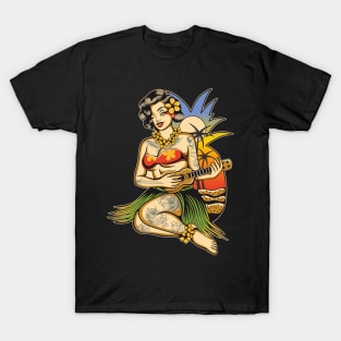 Hawaiian girl T-Shirt